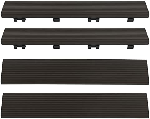NewTechWood 1/6 ft. x 1 ft. Quick Deck Composite Deck Tile Straight Fascia in - Image 2