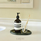 Natural Marble Trinket Tray – 9"x6" Cloud Shaped Decorative Dish - Image 6