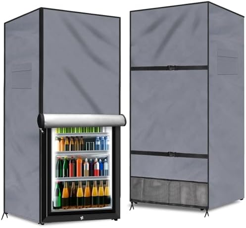 Outdoor Refrigerator Cover, 5-7.5 Cubic by Unknown