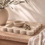 Decorative Scalloped Tray by KIBAGA