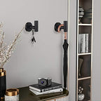 Towel Hooks Bathroom Coat Robe Wall Hook Heavy Duty Door Hanger Towel Robe - Image 6