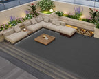 PrimeZone 54 PCS Plastic Interlocking Patio Deck Tiles Outdoor All Weather - Image 5