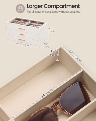 Lolalet Enlarged Sunglasses Organizer - Image 6