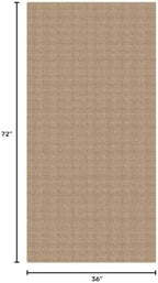KOZYFLY 3x6 Washable Runner Rug, Non Slip Wide Runners - Image 2