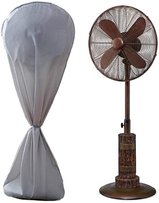 J&C 420D Fan Cover Waterproof 30x57inch Floor Fans Cover Pedestal Fan Covers by J%26C