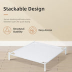 STORAGE MANIAC Sweater Drying Rack, Mesh Clothes Drying Rack, Stackable Laundry - Image 5