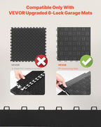 VEVOR Female Garage Floors Transition Edge Kit, Easy Assembly Compatible Only - Image 4