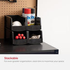 IRIS USA 8-Pack, Medium Stackable Storage Bins - Image 4
