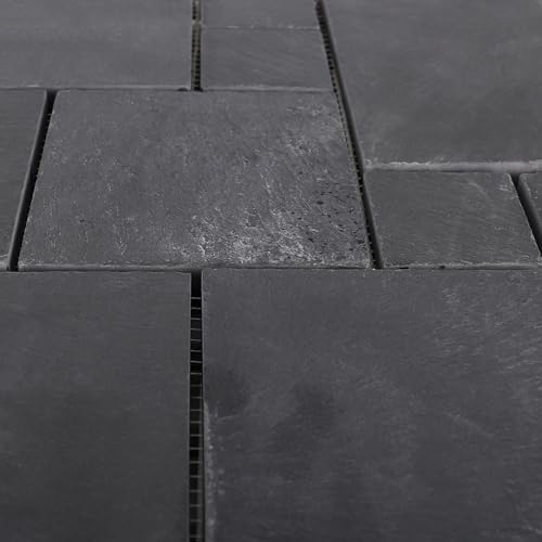 Slate Stone Deck Tiles Interlocking Outdoor Flooring by 3rdStreetInn