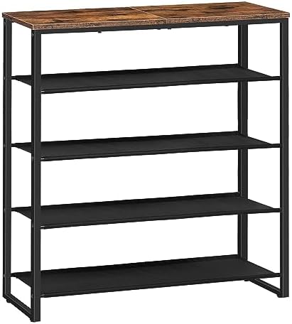 HOOBRO Shoe Rack, 5 Tier Shoe Storage Organizer by HOOBRO