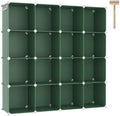 C&AHOME 16 Cube Storage Organizer Cube Shelf Units Storage Cubes by CAHOME