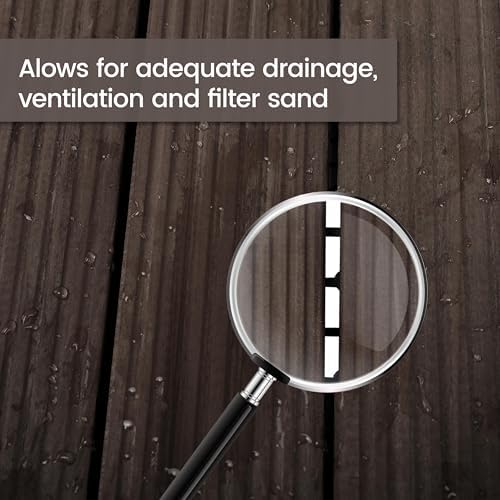 Topeakmart 27PCS Interlocking Deck Tiles 12x12 Patio Flooring - Image 4