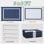 Ogrmar 5x8 FT Reversible Mats, Outdoor Rug - Image 2