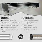 Foldable Wall Mounted Drying Rack - Image 5