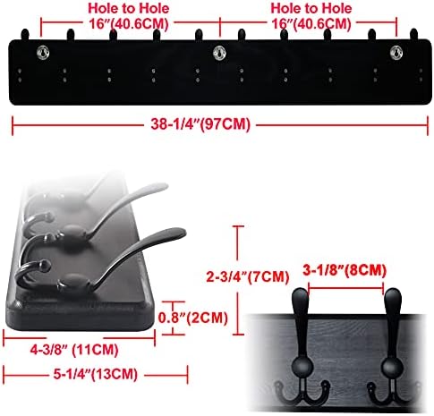 Dseap Coat Rack Wall - Image 6