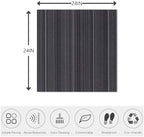LITA 24x24 Black Carpet Tiles Commercial Use - Image 2