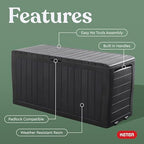 Keter Marvel Plus 71 Gallon Resin Deck Box-Organization and Storage - Image 3