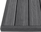 1 in. x 1 ft. Quick Deck Composite Deck Tile Straight Trim by NewTechWood