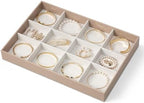 VLANDO Stackable Jewelry Tray, Drawer Organizer by VLANDO