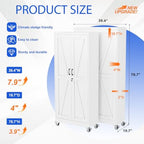 GAIOUS 78.7" Tall Metal Storage Cabinet - Image 2