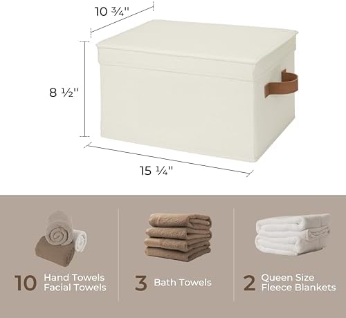 StorageWorks Closet Storage Bins, Fabric Storage Bins - Image 5
