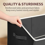 Homsorout Storage Bins for Shelves - Image 7