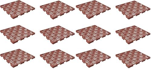 Pure Garden 50-147 Multipurpose Indoor/Outdoor Flooring Interlocking Tiles by PureGarden