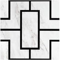 Retro 12 x 12 in Self Adhesive Vinyl Floor Tile, 10 Tiles/10 sq. by achim