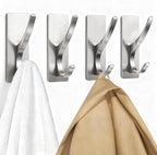 pickpiff Brush Nickel Self-Adhesive Hook, 13LB Hanger by pickpiff