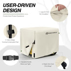 Porch Shield Generator Cover for 5500-15000W, Light Tan - Image 3
