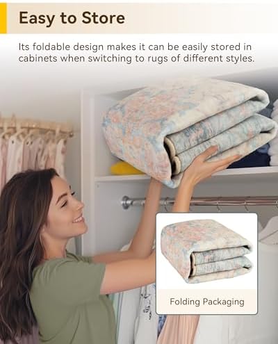 RELEANY Washable Area Rug - Image 6