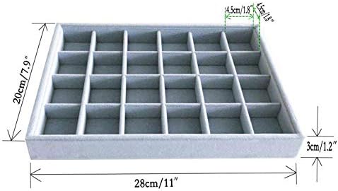 Multi Function Practical Drawer Organizer Jewelry Show Tray Home Store Premium - Image 4