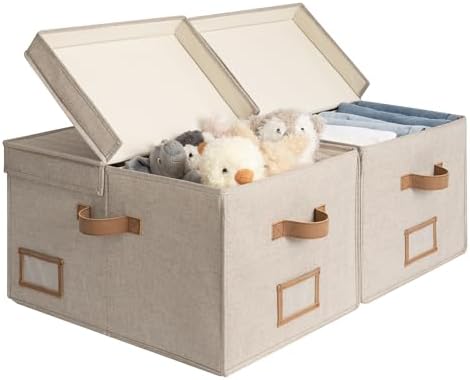 StorageWorks Large Decorative Storage Boxes by StorageWorks