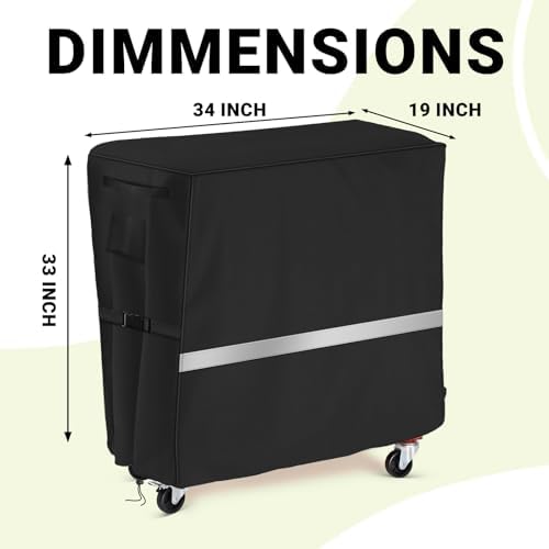Patio Cooler Cart Cover Waterproof Fits - Image 2