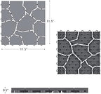 Pure Garden 30-Pack Polypropylene Interlocking Patio Deck Tiles - Image 2