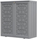 HOMSPARK Indoor/Outdoor Storage Cabinet by HOMSPARK