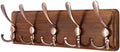SKOLOO Rustic Pine Wood Wall Coat Rack by SKOLOO