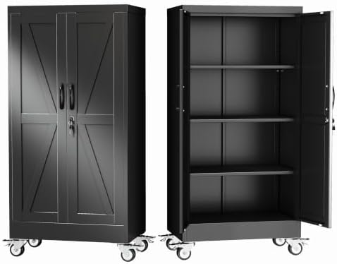 GAIOUS 47.2" Tall Metal Storage Cabinet by GAIOUS