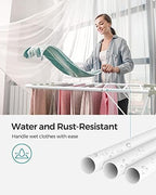 SONGMICS Clothes Drying Rack, Foldable Space-Saving Laundry Drying Rack - Image 7