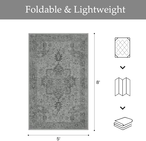 GENIMO Indoor Outdoor Rug, Washable - Image 2