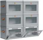 Homsorout Large Closet Storage Bins by Homsorout