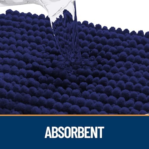 OLANLY Dog Door Mat for Muddy Paws 24x16, Extra Absorbent Chenille Mud Mat - Image 4
