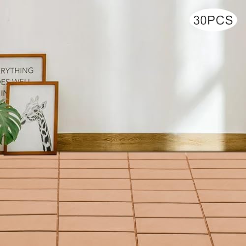 12"x12" Interlocking Deck Tiles, Modern Plastic Wood Outdoor Flooring Tiles - Image 2