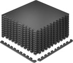 SUPERJARE 0.79'' Extra-Thick 12 Pcs 48 Sq Ft Exercise Equipment Mats by SUPERJARE