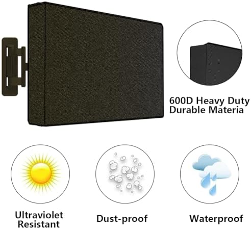 MENKOW Outdoor Waterproof TV Cover - Image 2