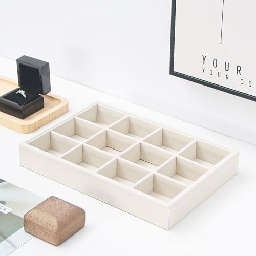 Beige 12Grid Bedside Organizer - Image 4