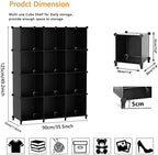 AWTATOS 12 Cube Storage Organizer, Closet Organizer Storage Shelves - Image 3