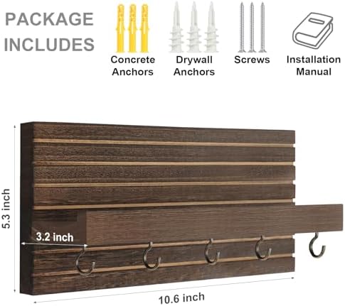 Lwenki Decorative Key Holder for Wall - Image 7