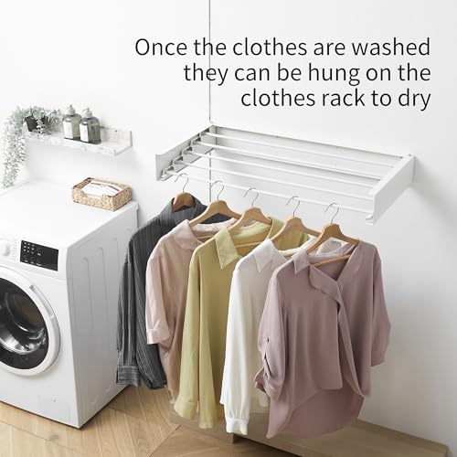 RFOUO Wall Mounted Clothes Drying Rack - Image 2
