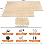 Sorbus Wood Grain Foam Floor Tiles - Image 7